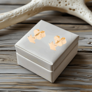 Aretes Najma Estrellitas en Oro Laminado