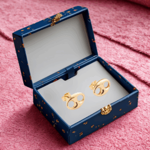 Aretes Noor en Oro Laminado