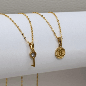 Collar Secretos de Amira en Oro Laminado