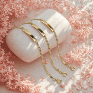 Pulsera Layali en Oro Laminado